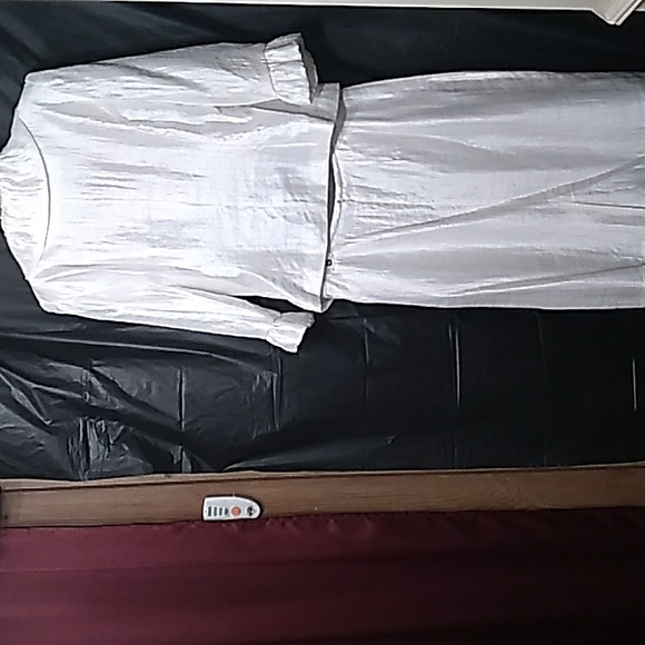 MIDNIGHT VELVET STUNNING OFF WHITE SKIRTSUIT - Picture 8 of 12